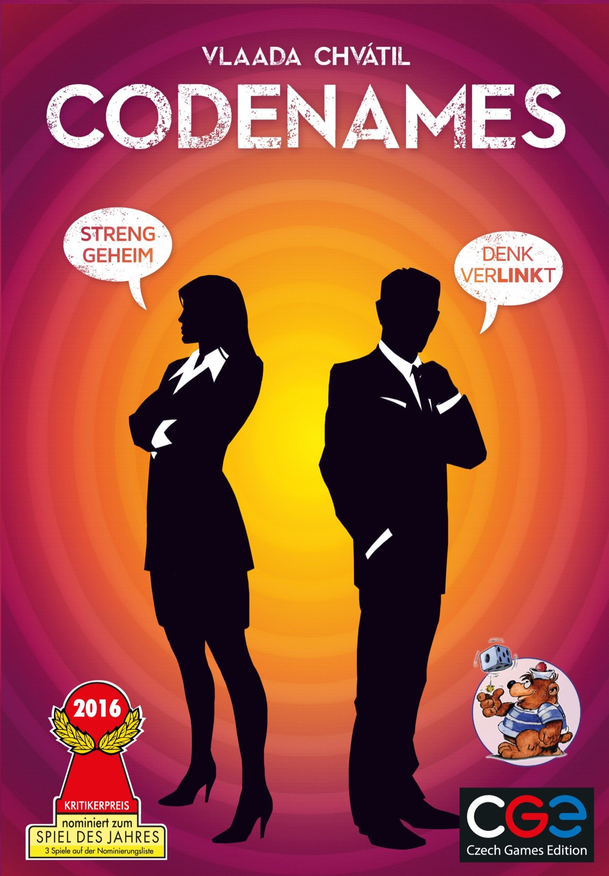 Cover des Spiels „Codenames“