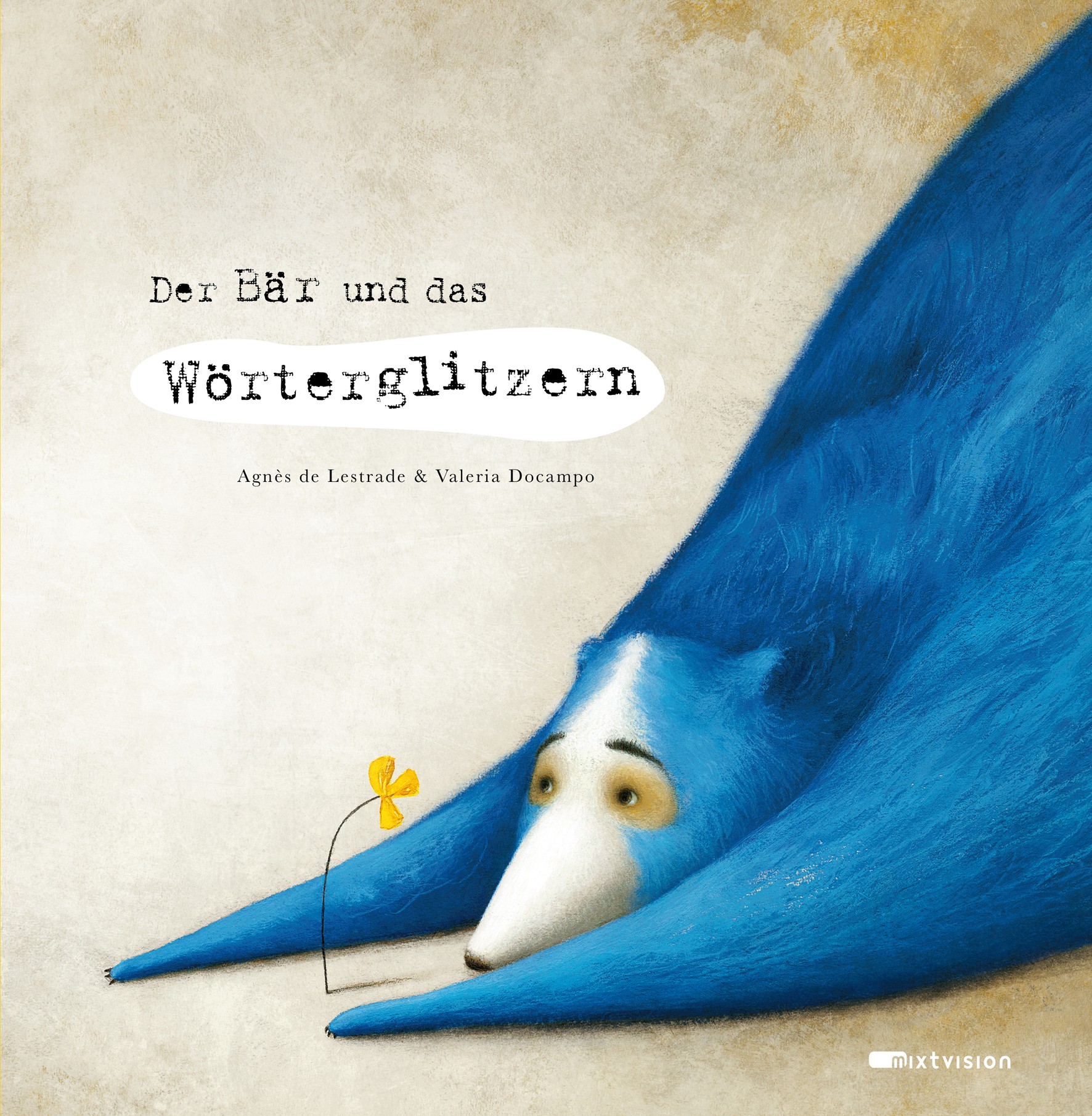 Cover zum Kinderbuch "Der Bär und das Wörterglitzern"