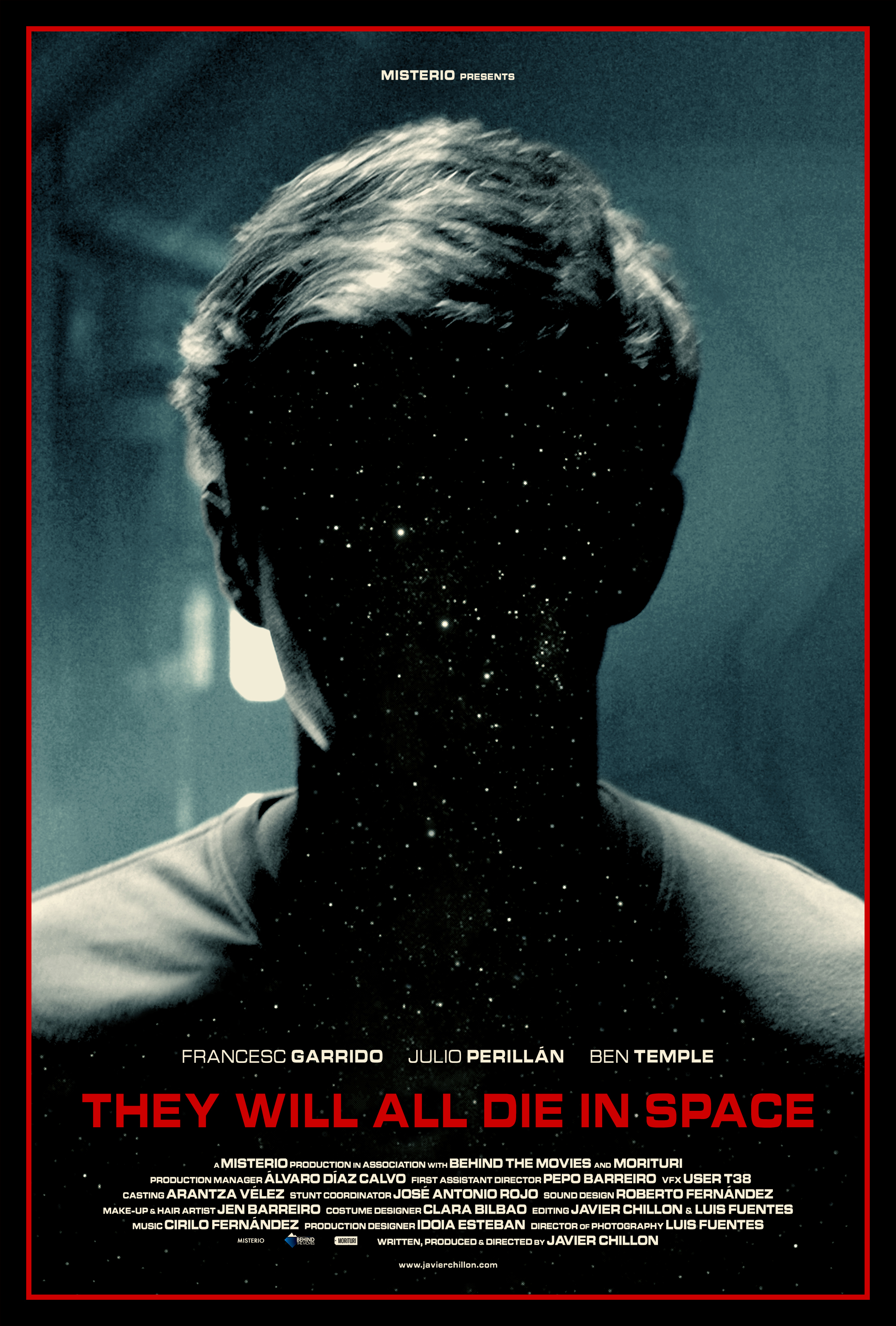 Poster zum Kurzfilm "They Will All Die In Space"