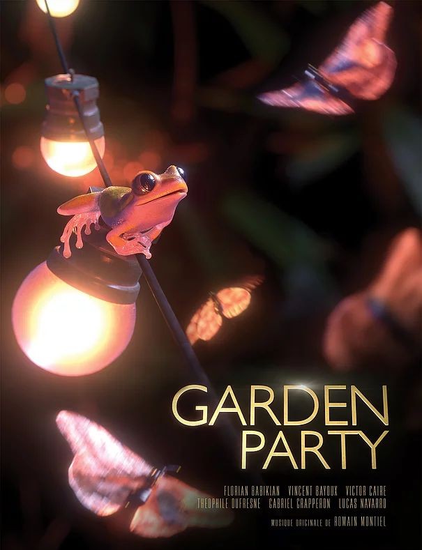 Poster des Kurzfilms "Garden Party"