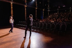 Margaux Dauby auf dem DOK Leipzig 2023