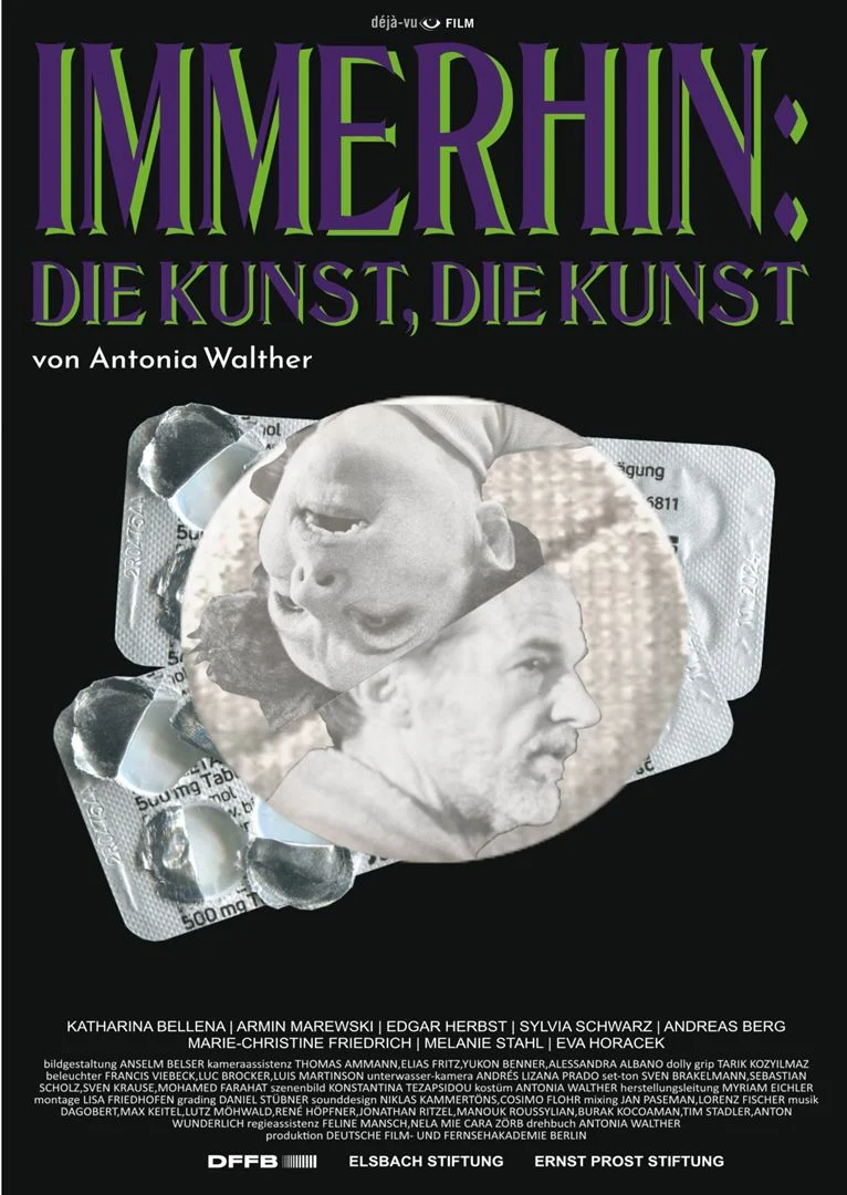 Immerhin: Die Kunst, die Kunst poster