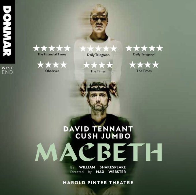 MACBETH: David Tennant & Cush Jumbo poster