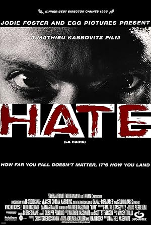 La haine poster