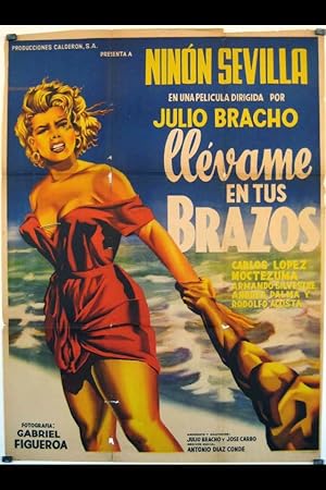 Llévame en tus brazos poster