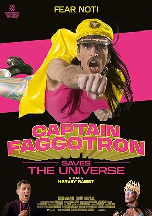 Captain Faggotron Saves the Universe poster