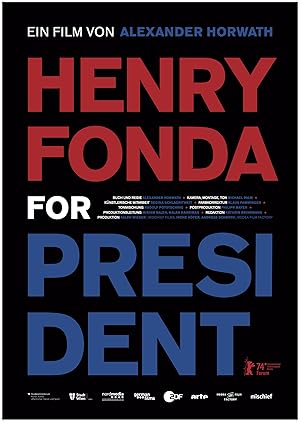 Henry Fonda for President poster