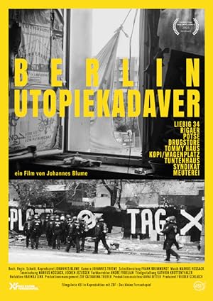 Berlin Utopiekadaver poster