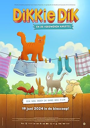 Dikkie Dik en de Verdwenen Knuffel poster