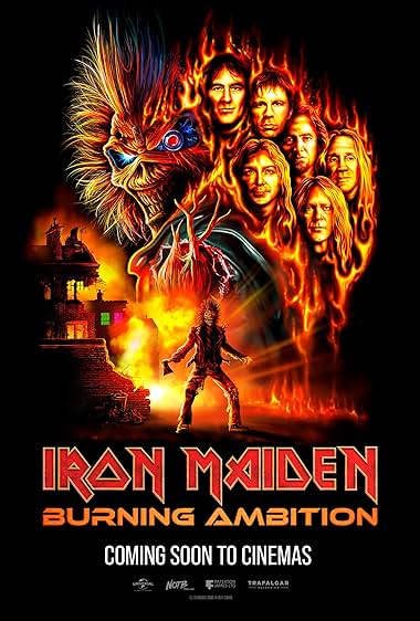 Iron Maiden: Burning Ambition poster