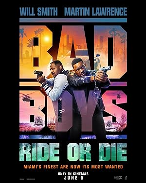 Bad Boys: Ride or Die poster